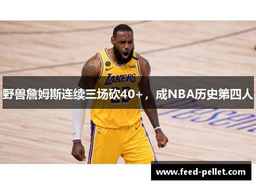 野兽詹姆斯连续三场砍40+，成NBA历史第四人